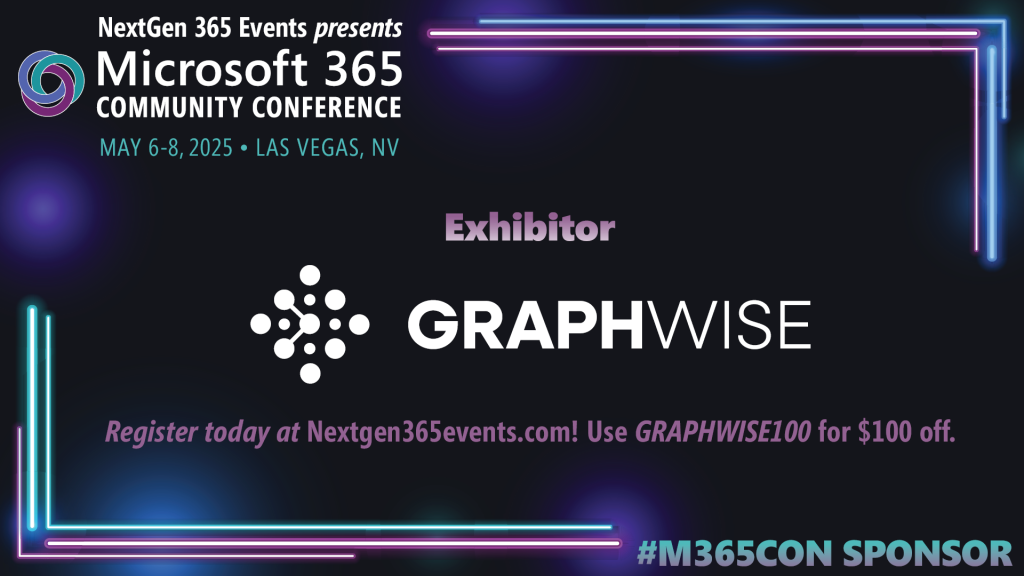EVENT: Microsoft 365 Community Conference
