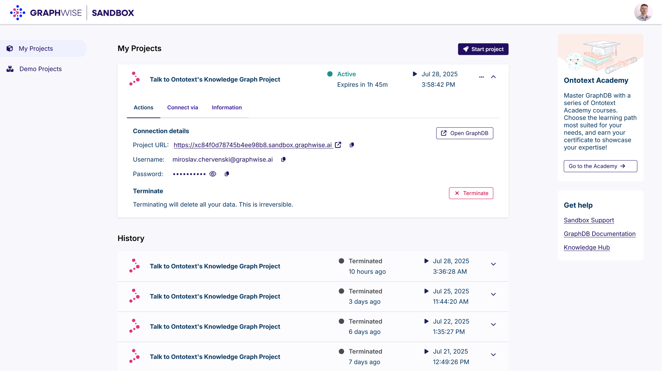 Graphwise Sandbox