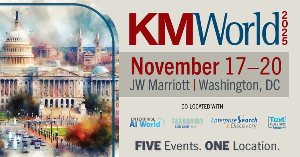 KMWorld 2025