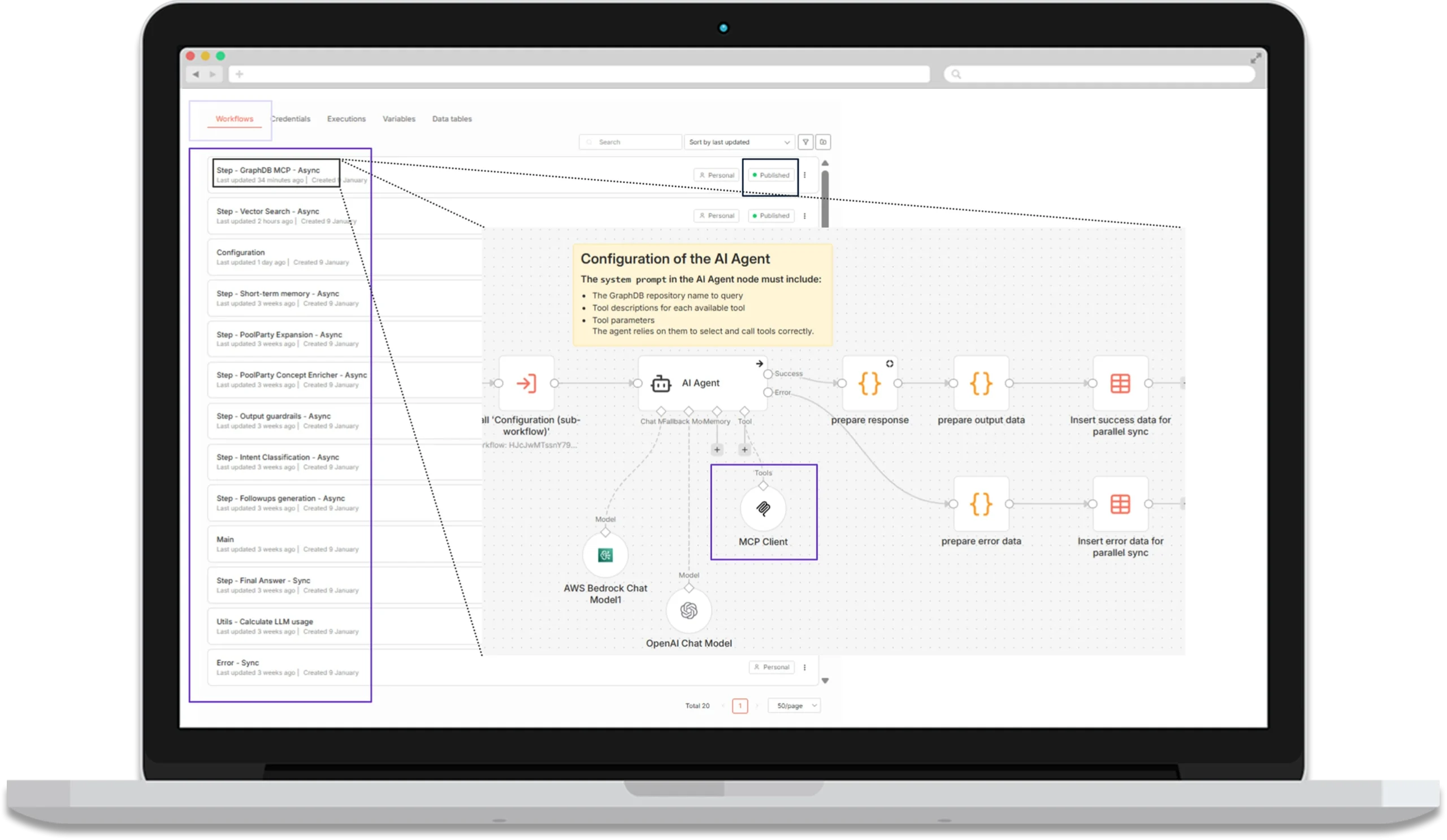 screenshot of GraphRAG